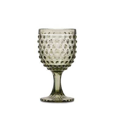 Bicchiere Vetro Singolo Calice Ibiza Grigio ml.300 | Fade