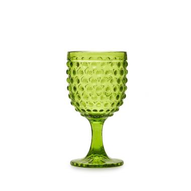Bicchiere Vetro Singolo Calice Ibiza Verde ml.300 | Fade