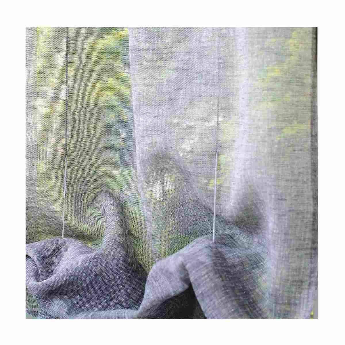 Tenda Coppia Cambogia Regolabile Grigio cm.60x230 | Angelo Carillo
