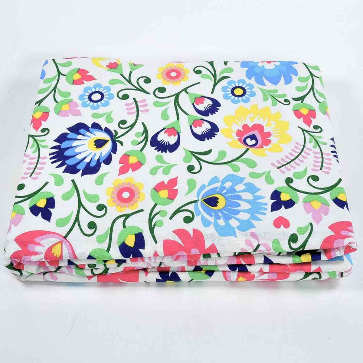 Tovaglia cm.160x300 Cotone Fantasia Flora | Montemaggi