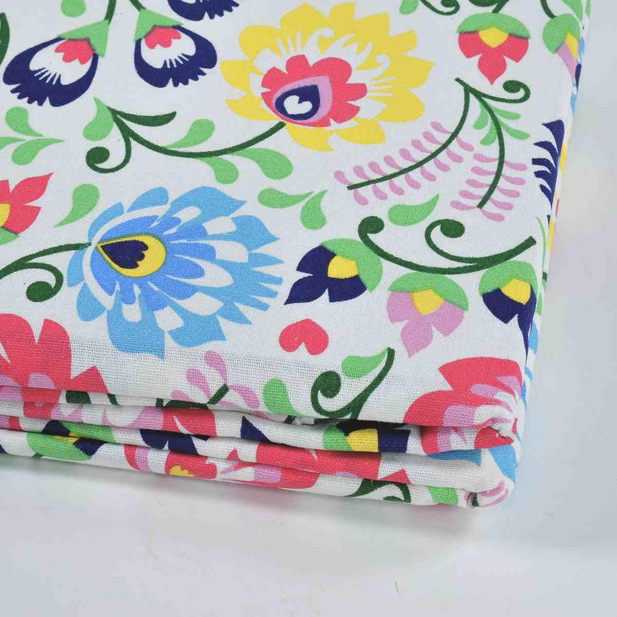 Tovaglia cm.140x240 Cotone Fantasia Flora | Montemaggi