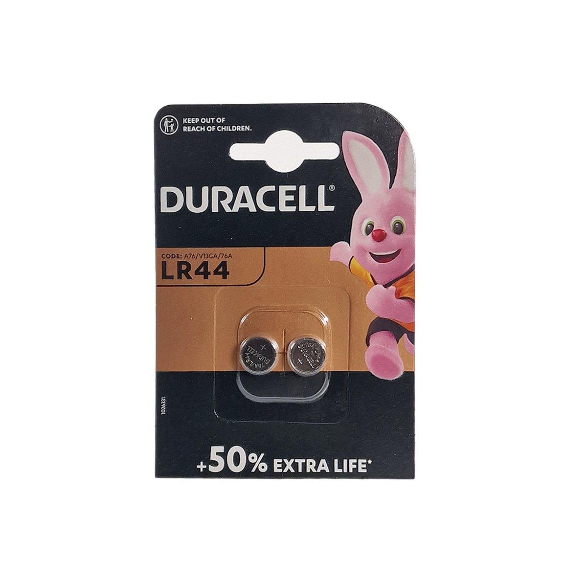 Batteria Duracell LR44 Alkaline 1,5V pz.2 | Duracell