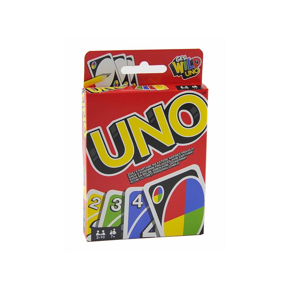 Carte Uno Mattel (Confezione da 112 Carte) |Mattel