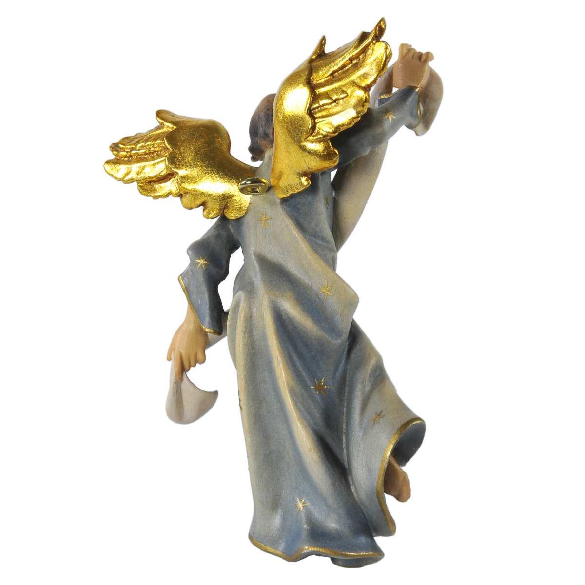 Statua cm.15 Scultura in Legno Angelo Da Appendere | Ulpe