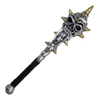 Mazza in Eva con Spuntone e Teschio cm.60 |Orlob