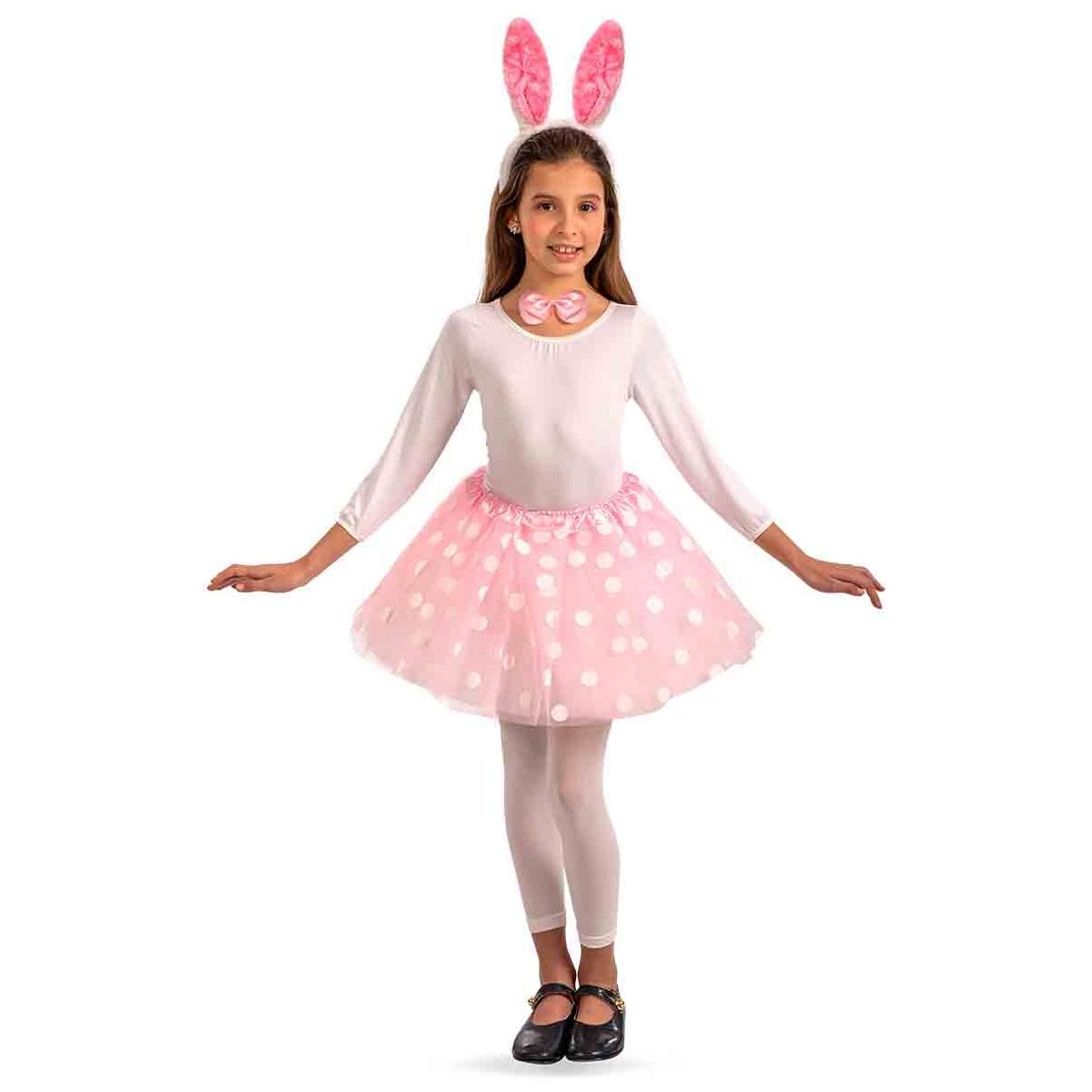 Coniglietta con Gonna Papillon e Cerchietto |Carnival Toys