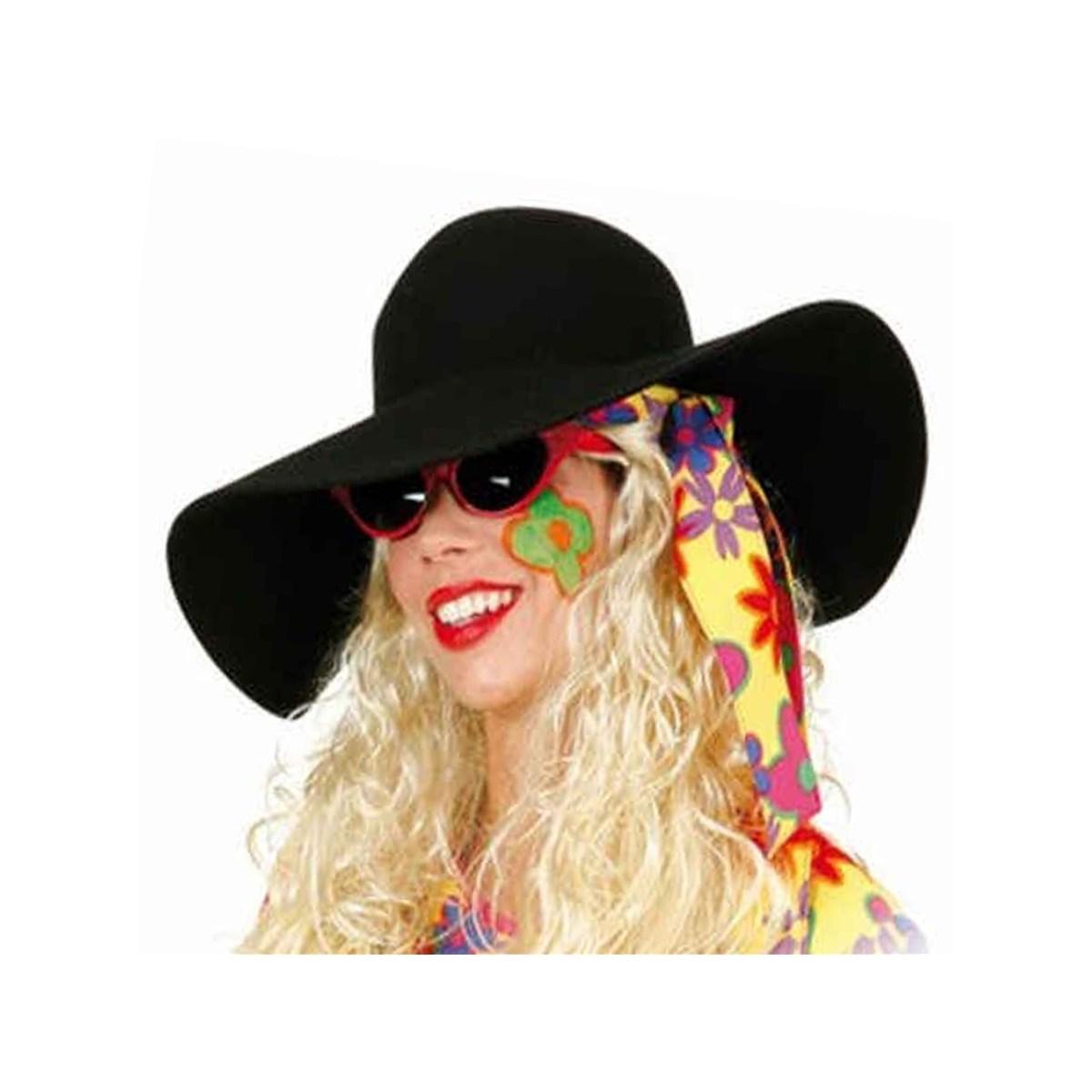 Cappello Figlia Dei Fiori Nero |Orlob