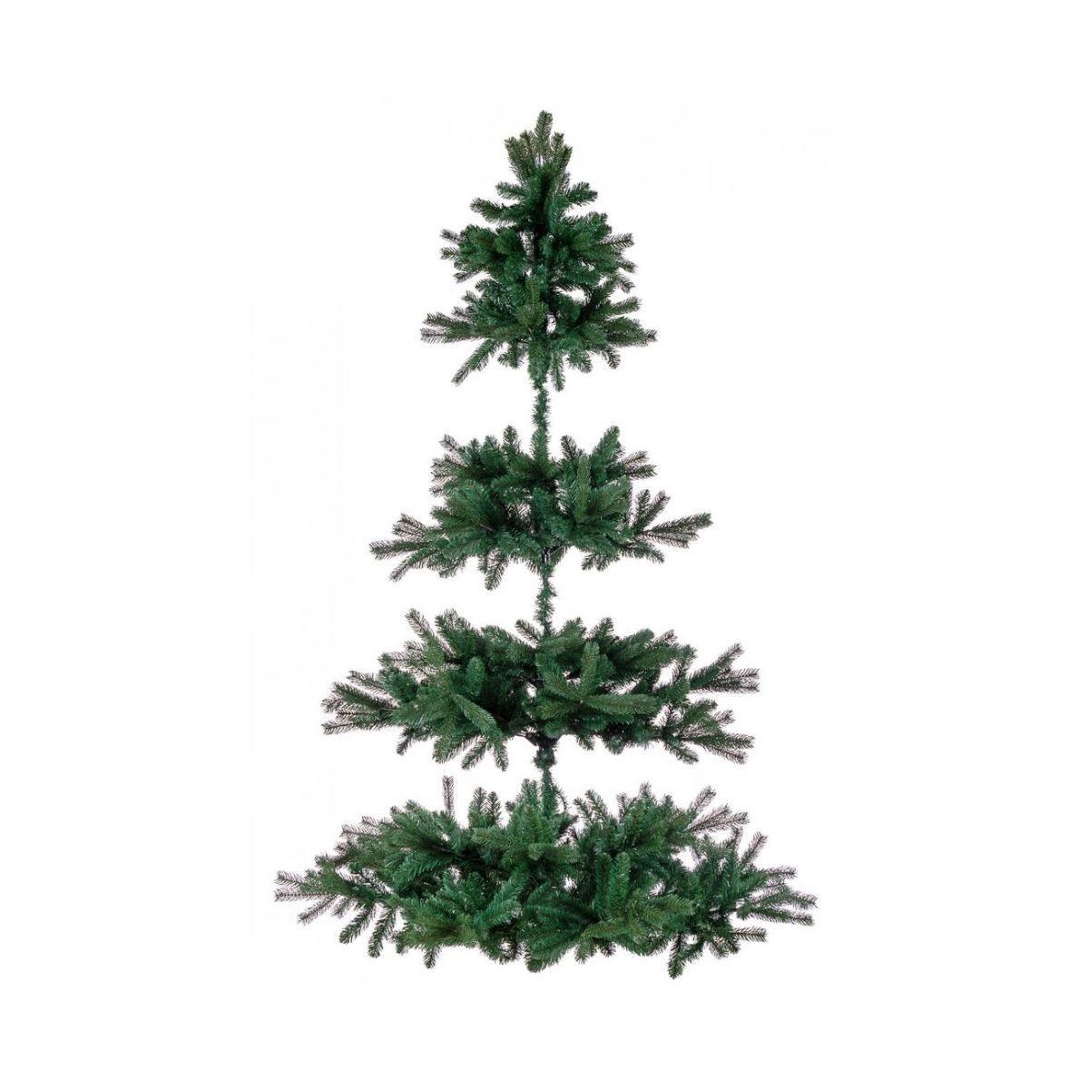 Albero Natale cm.210 Verde Fiemme Pendente 946 Rami |Bizzotto