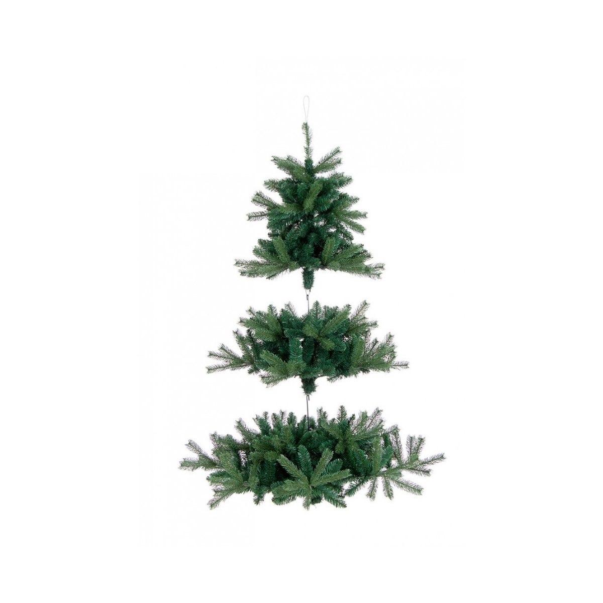 Albero Natale cm.150 Verde Fiemme Pendente 546 Rami |Bizzotto