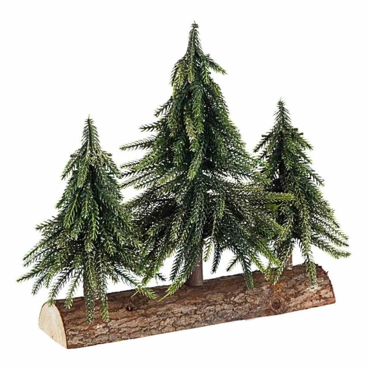 Albero Natale cm.30 Tris Cimone Verde |Bizzotto