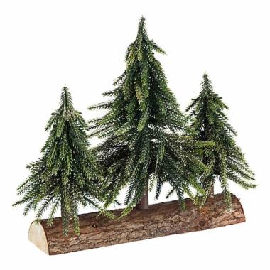 Albero Natale cm.30 Tris Cimone Verde |Bizzotto