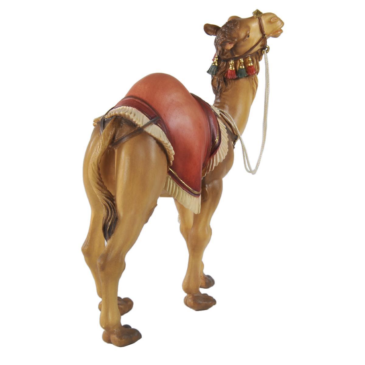 Statua cm.15 Scultura in Legno Cammello in Piedi | Ulpe