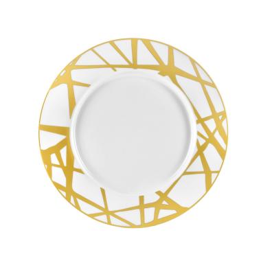 Piatti Tavola Set pz.6 Tavola Porcellana Fade Piano cm.27 Graphique |Fade