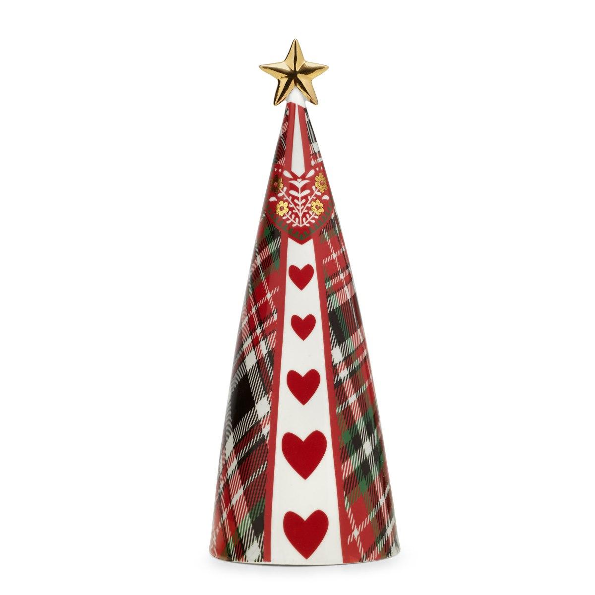 Albero Natale cm.31 Burlesque Porcellana |Fade