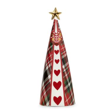 Albero Natale cm.31 Burlesque Porcellana |Fade