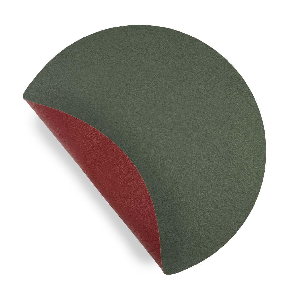Tovaglietta Natalizia Sottopiatto PVC Rossa/Verde cm.38 |Fade
