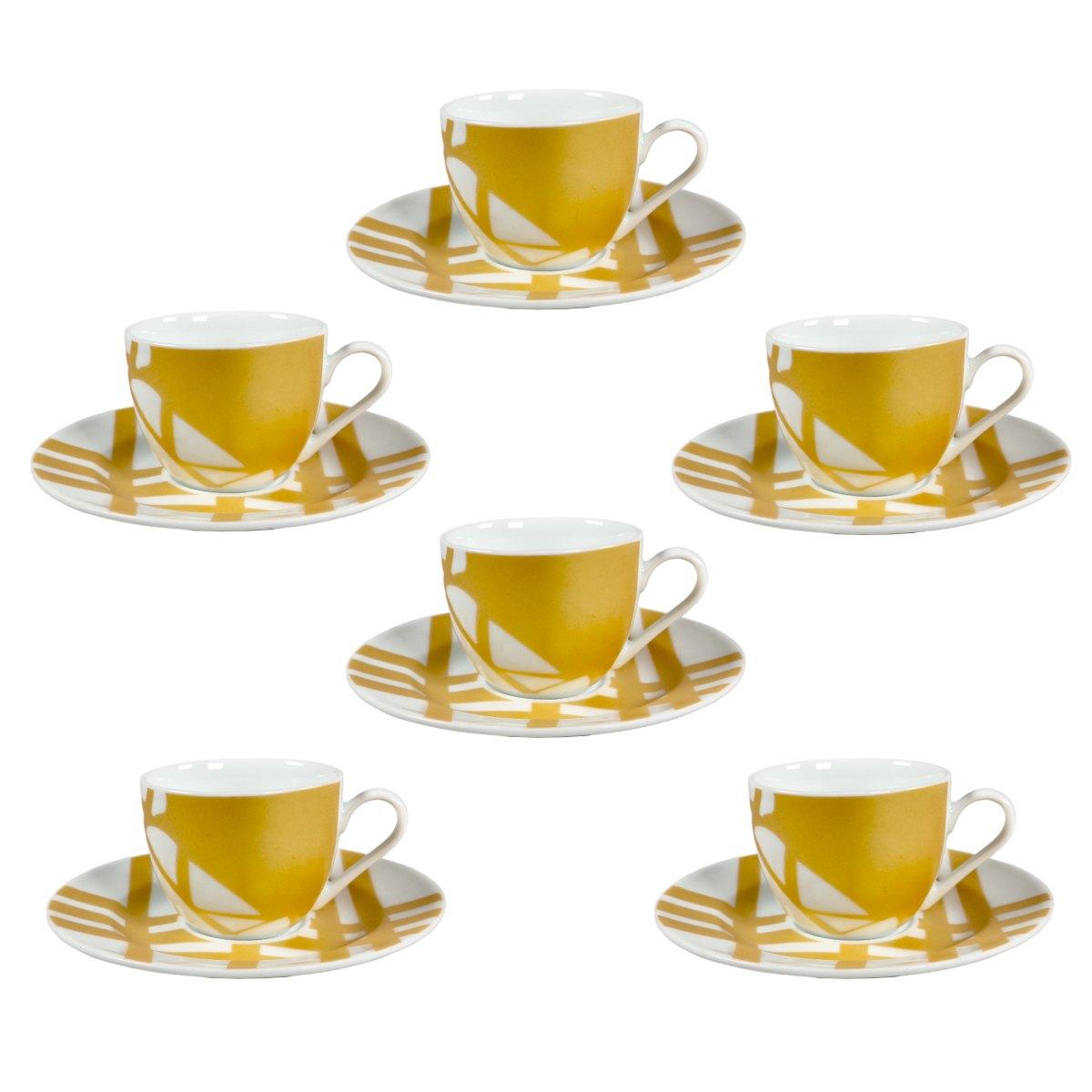 Tazzine Caff Natalizia Set pz.6 Porcellana Fade Graphique |Fade
