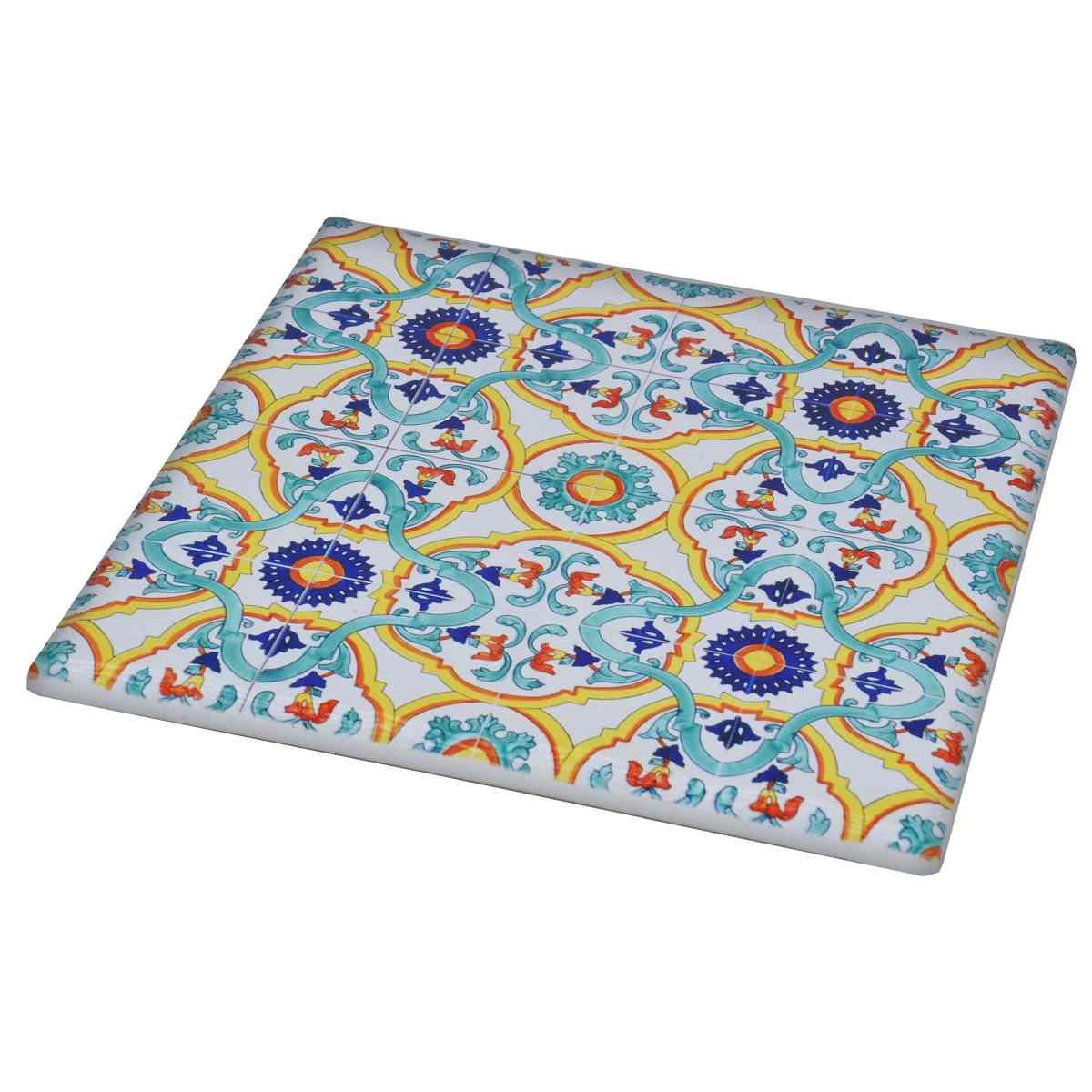 Sottopentola Mattonella Ceramica Noto cm.20x20 | Montemaggi