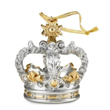 Corona Argento da Appendere cm.6,5x8 |Fade