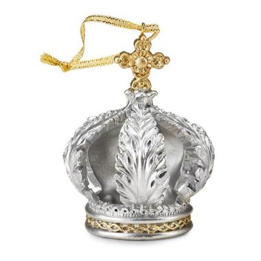 Corona Argento da Appendere cm.6,5x8 |Fade