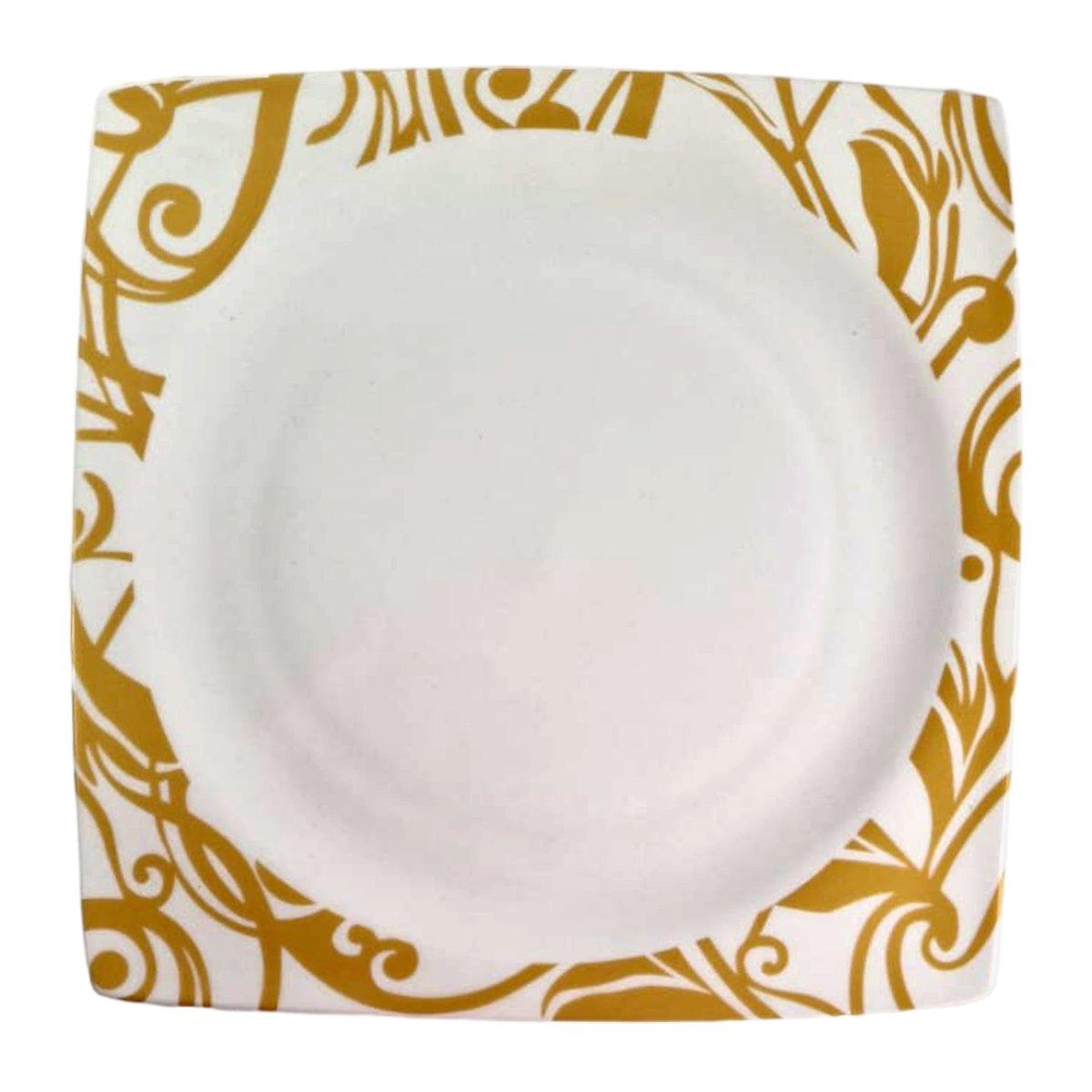 Piatto Tavola Porcellana Fade Quadrato cm.32x32 Aspendos |Fade