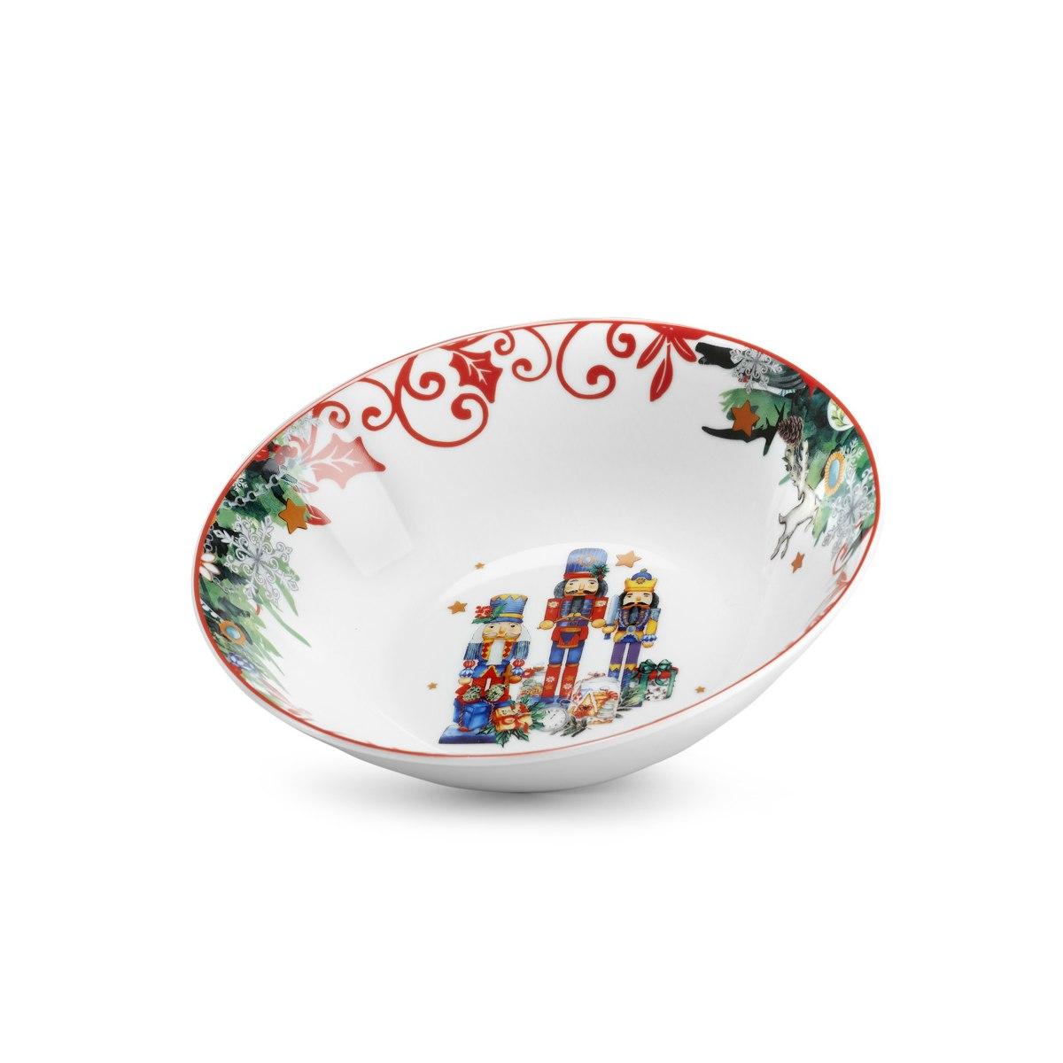 Piatti Servizio Tavola Set pz.19 Natalizio Porcellana Fade Xmas Dream | Fade