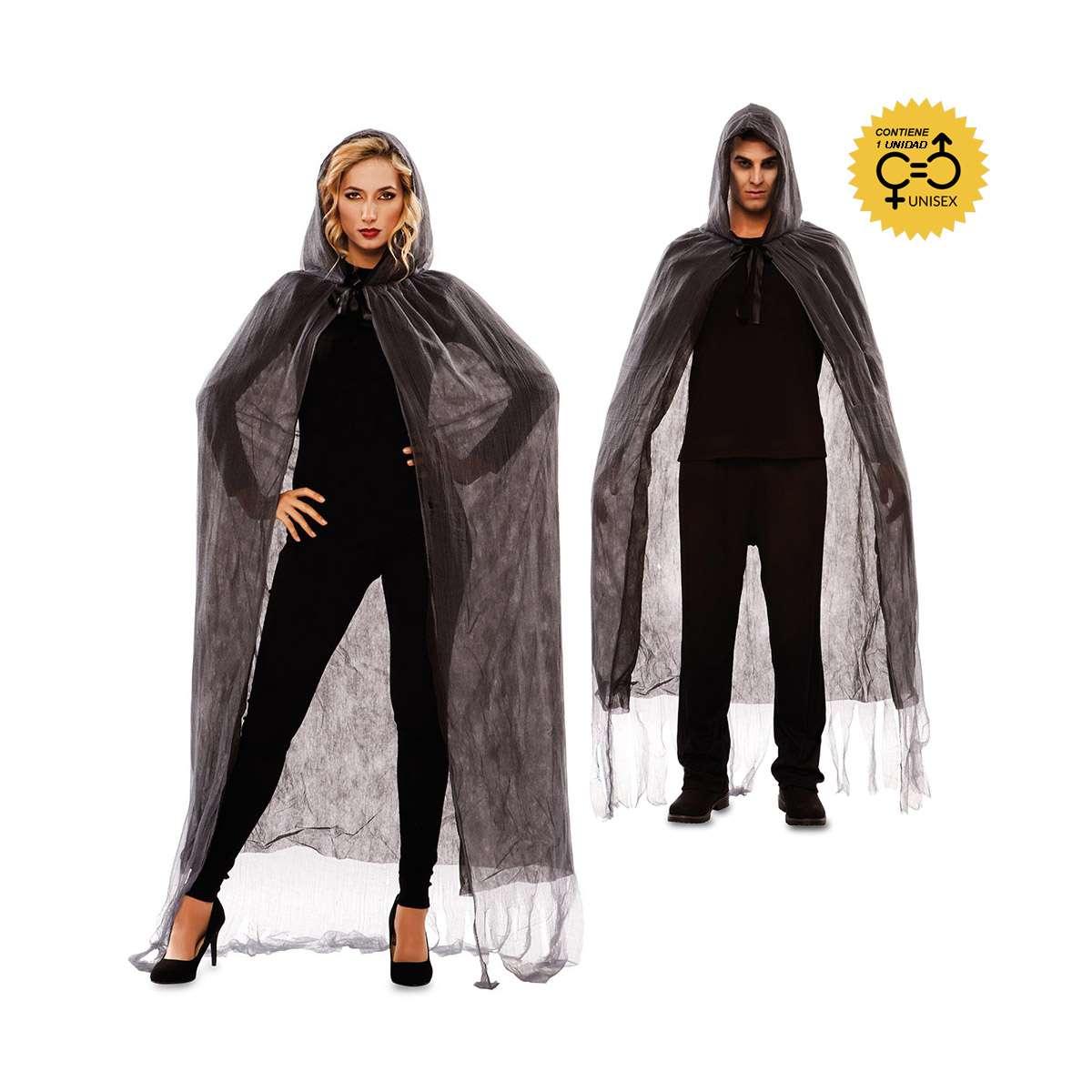 Mantello cm.165 Stracciato con Cappuccio |Fyasa