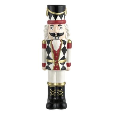 Soldatino Schiaccianoci cm.22 Ceramica Dipinto a Mano |Montemaggi