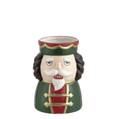 Vaso Ceramica Soldatino Schiaccianoci cm.9x8x12 |Montemaggi