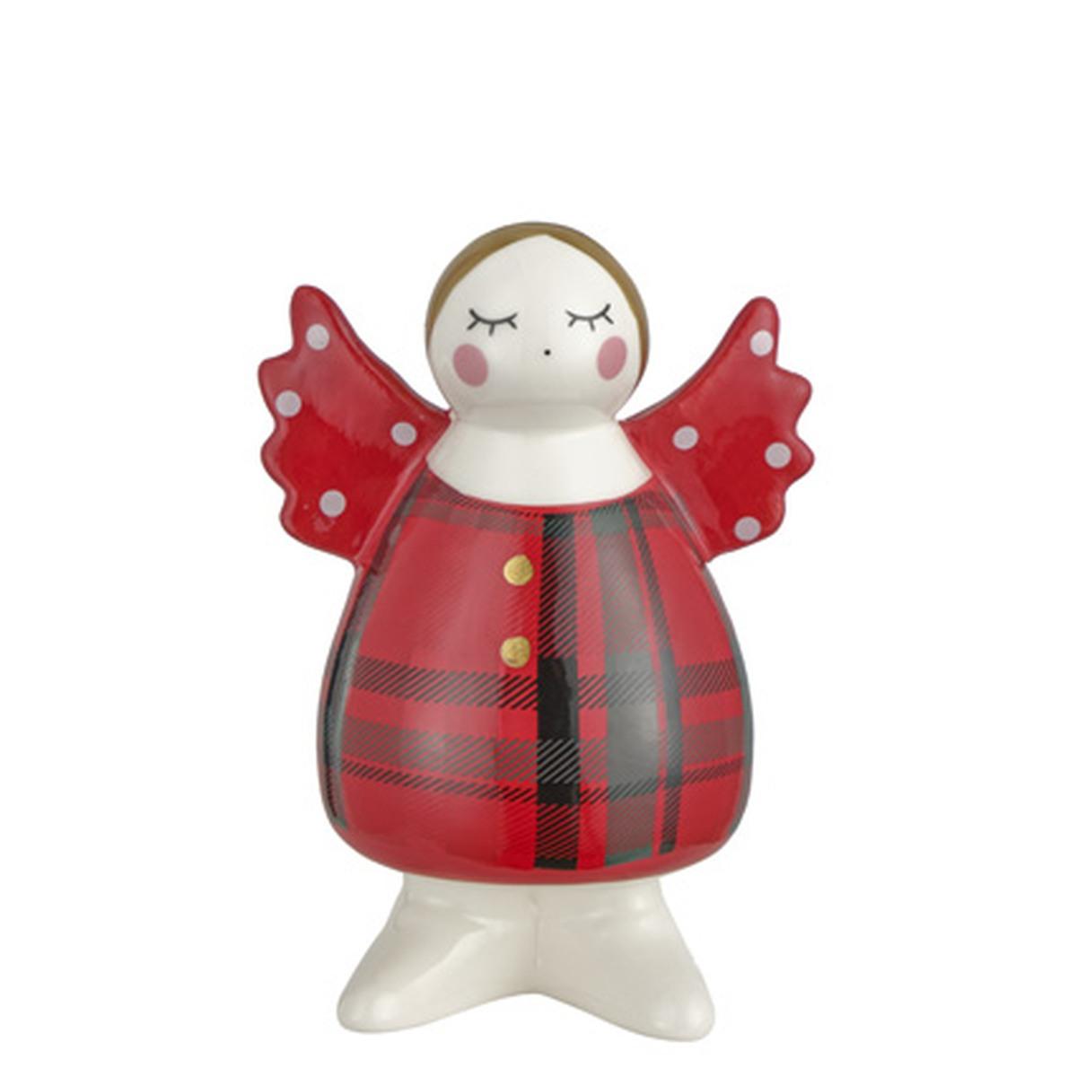 Angelo Porcellana Tartan cm.9x6x16 |Montemaggi