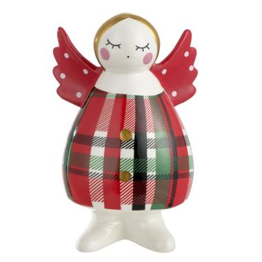 Angelo Porcellana Tartan cm.11x8x18 |Montemaggi