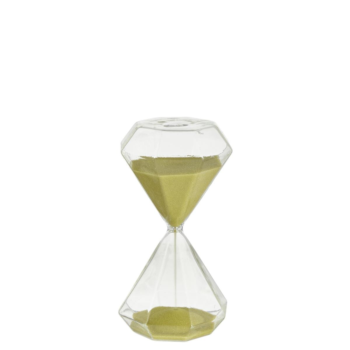 Clessidra Vetro 5 Minuti Sabbia Gialla cm.11 | Montemaggi