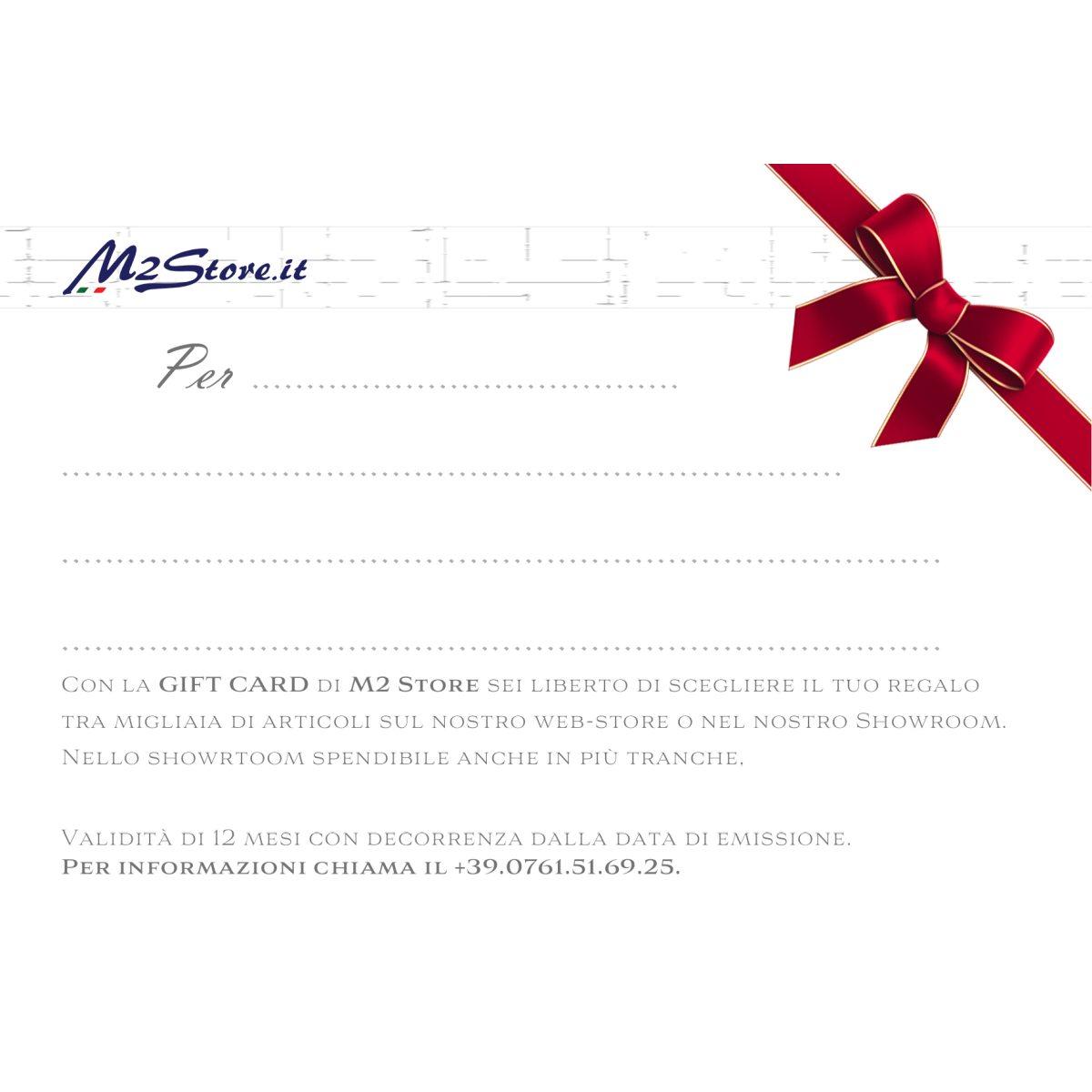 Gift Card in Cofanetto del valore di 30 euro