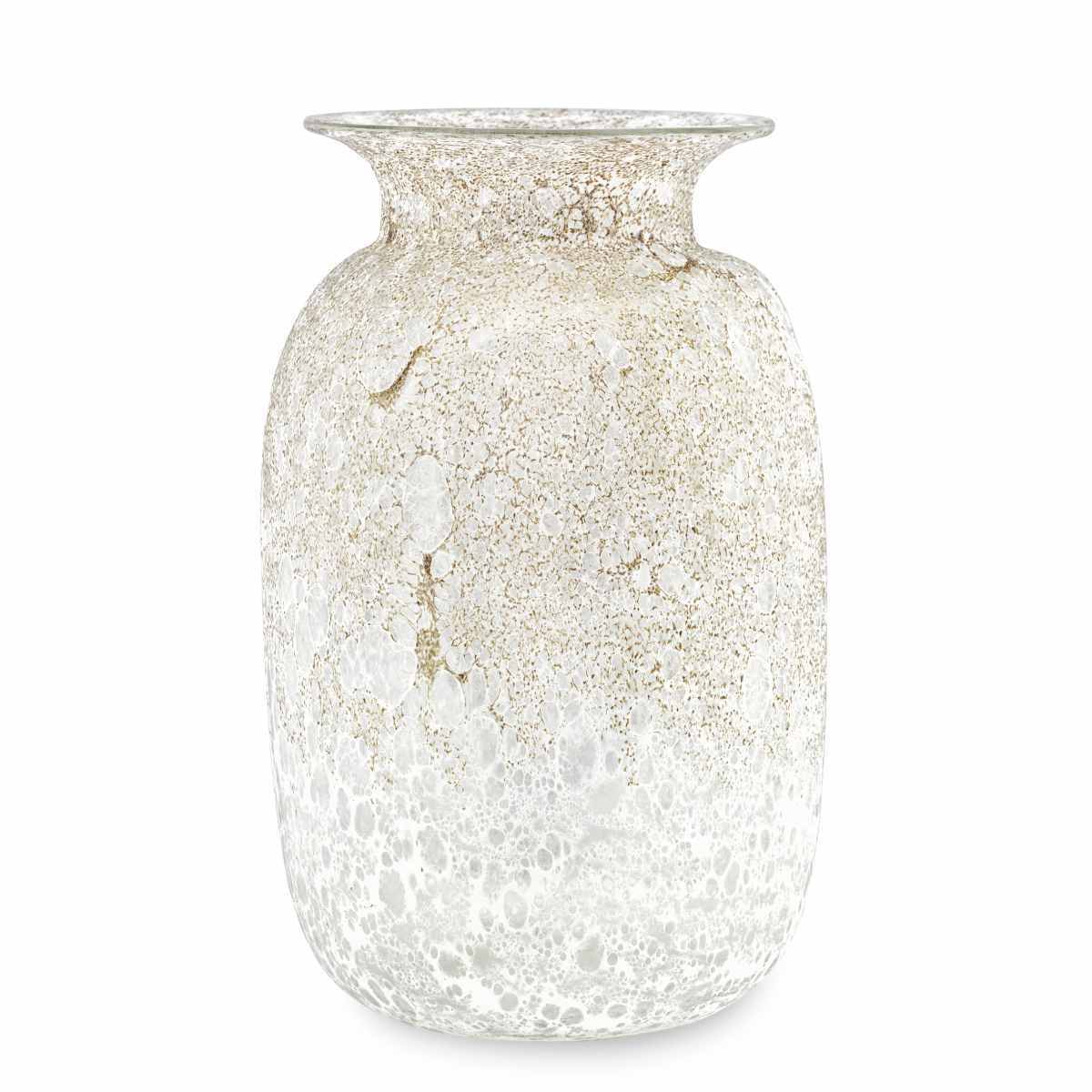 Vaso Vetro Moonrise Bianco cm.21x34 |Fade
