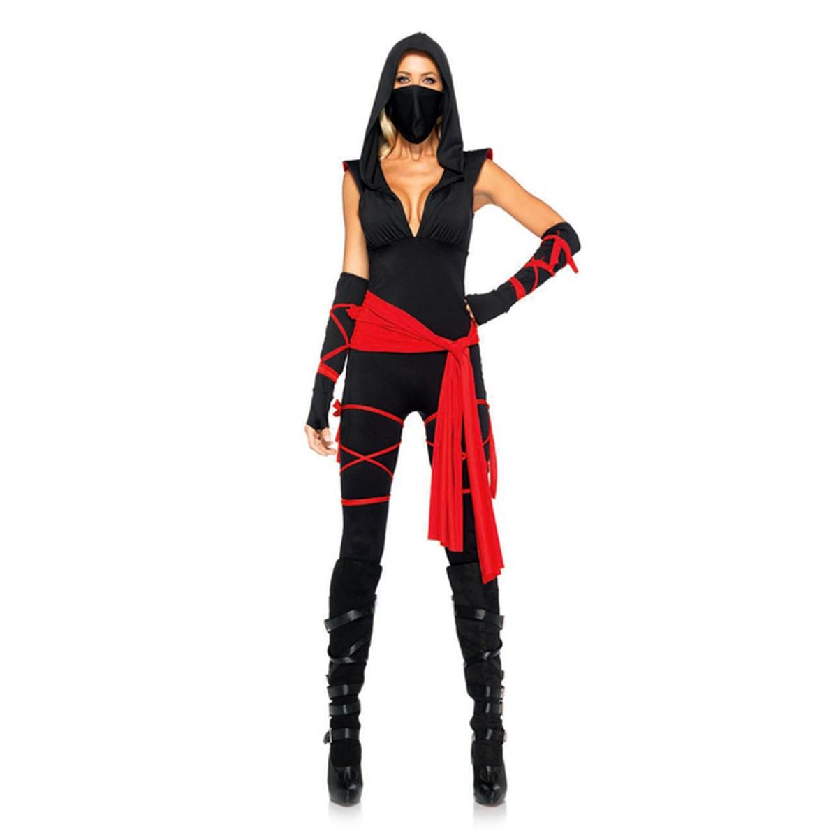 Costume Ninja Nero |Leg Avenue