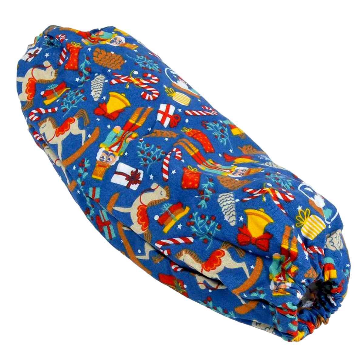 Porta Buste in Tessuto Fantasia Schiaccianoci cm.21x42 |Montemaggi