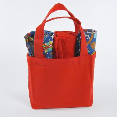 Strofinaccio con Borsetta Schiaccianoci Set pz.3 |Montemaggi