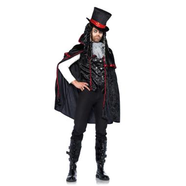 Costume Vampiro Giacca, Mantello e Collarino |Leg Avenue
