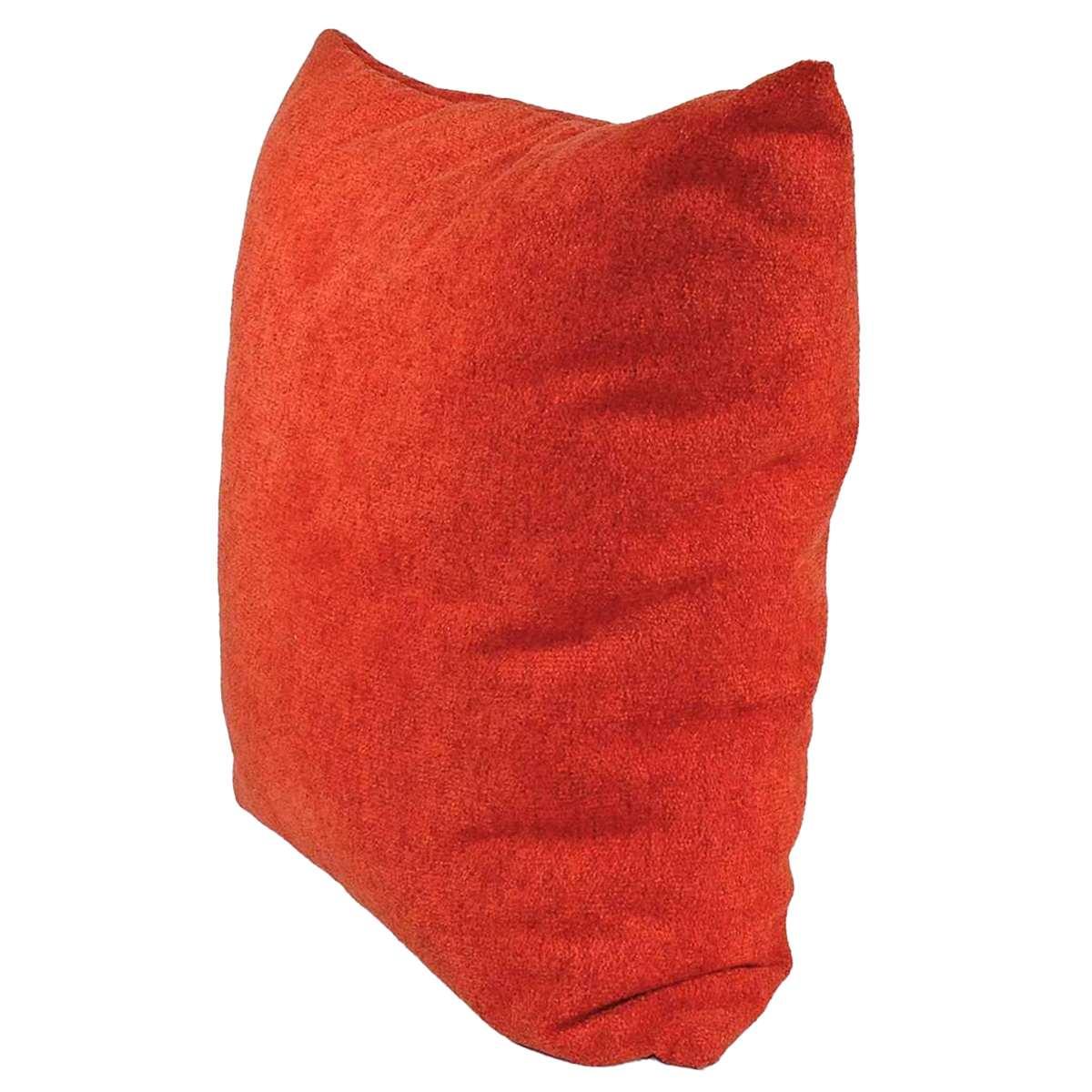 Cuscino Arredo Boucl Rosso cm.53x53x22 | Alore Casa