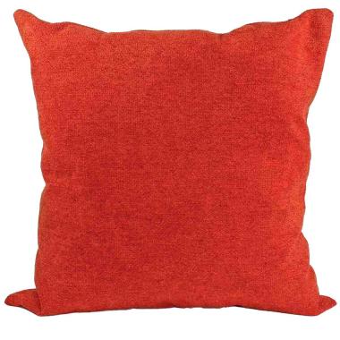 Cuscino Arredo Boucl Rosso cm.53x53x22 | Alore Casa