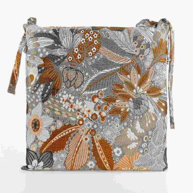 Cuscino Sedia Morbidone Jaquard cm.41x41x8 | Alore Casa