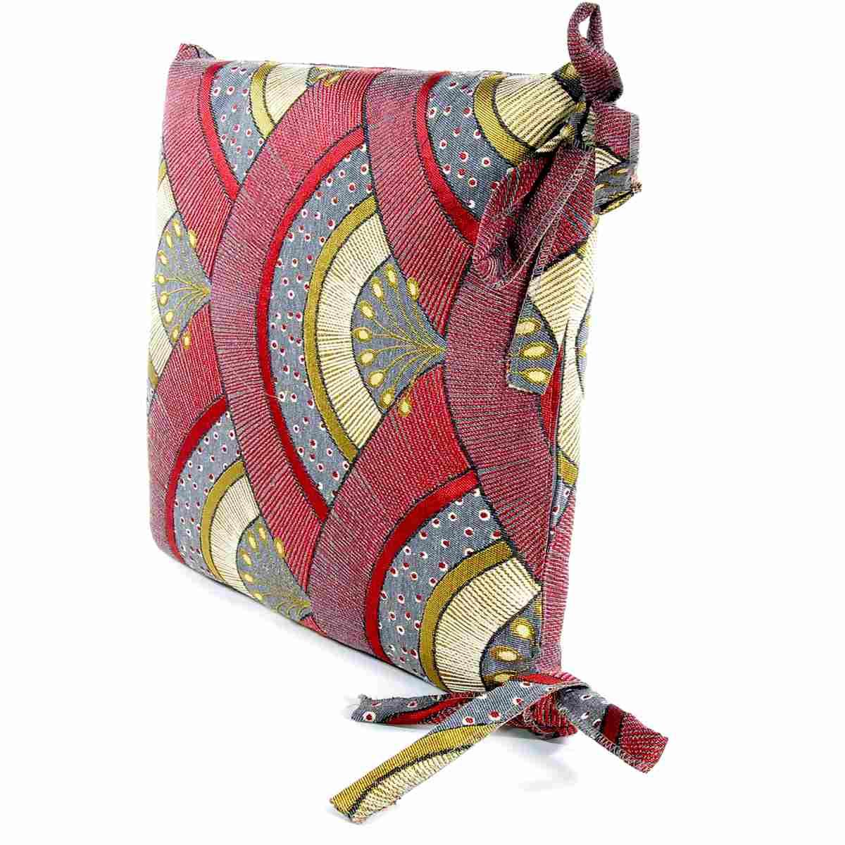 Cuscino Sedia Morbidone Jaquard cm.41x41x8 | Alore Casa