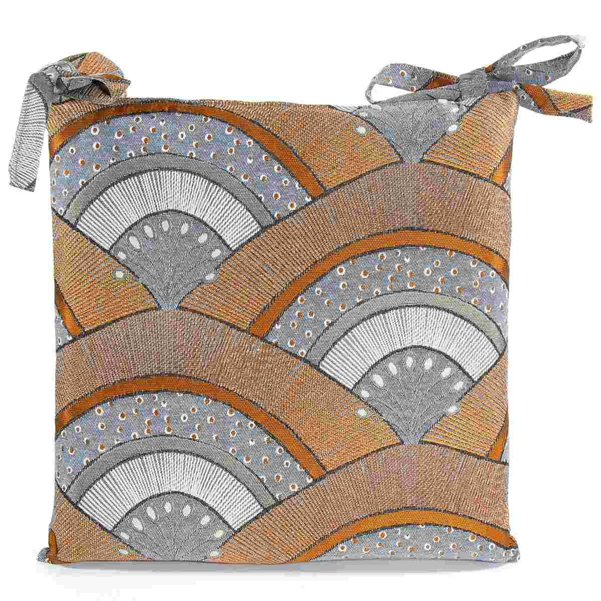 Cuscino Sedia Morbidone Jaquard cm.41x41x8 | Alore Casa