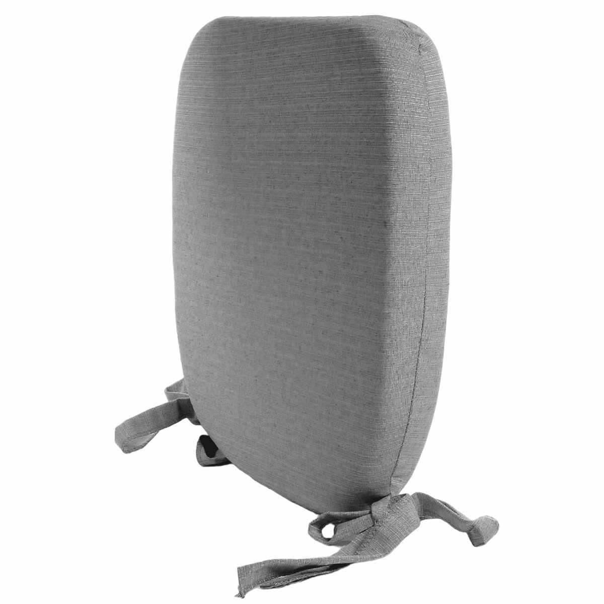 Cuscino Sedia Sagomato Fl Grigio cm.40x39x5 | Alore Casa