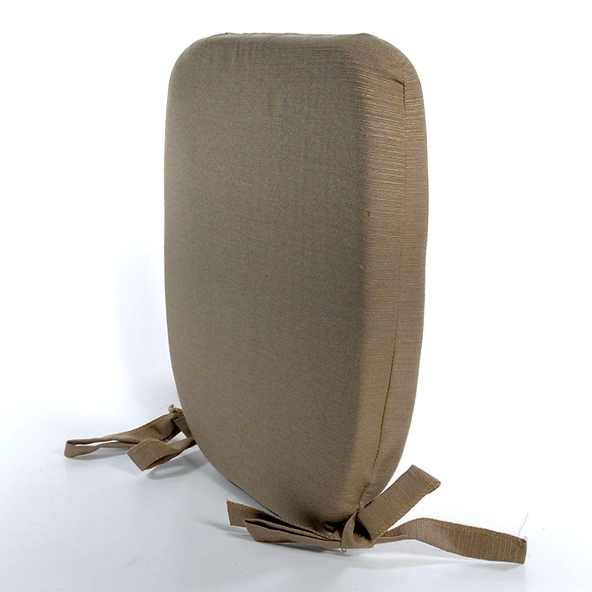 Cuscino Sedia Sagomato Fl Beige cm.40x39x5 | Alore Casa