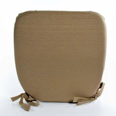 Cuscino Sedia Sagomato Fl Beige cm.40x39x5 | Alore Casa
