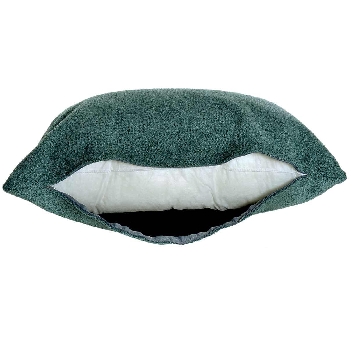 Cuscino Arredo Boucl Verde cm.40x60x20 | Alore Casa