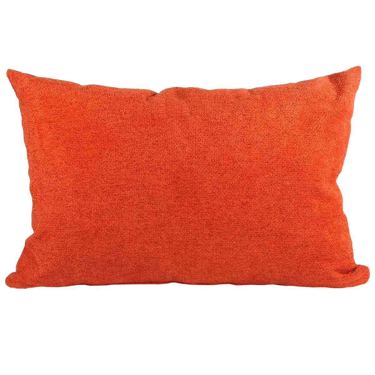 Cuscino Arredo Boucl Rosso cm.40x60x20 | Alore Casa