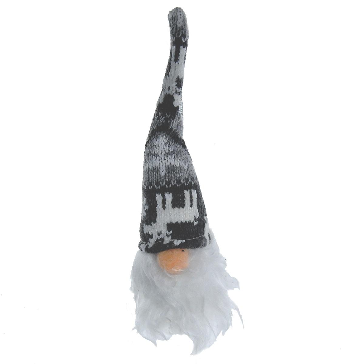 Decorazione Natalizia Babbo Natale con Barba cm.Ø5x20 |Bizzotto