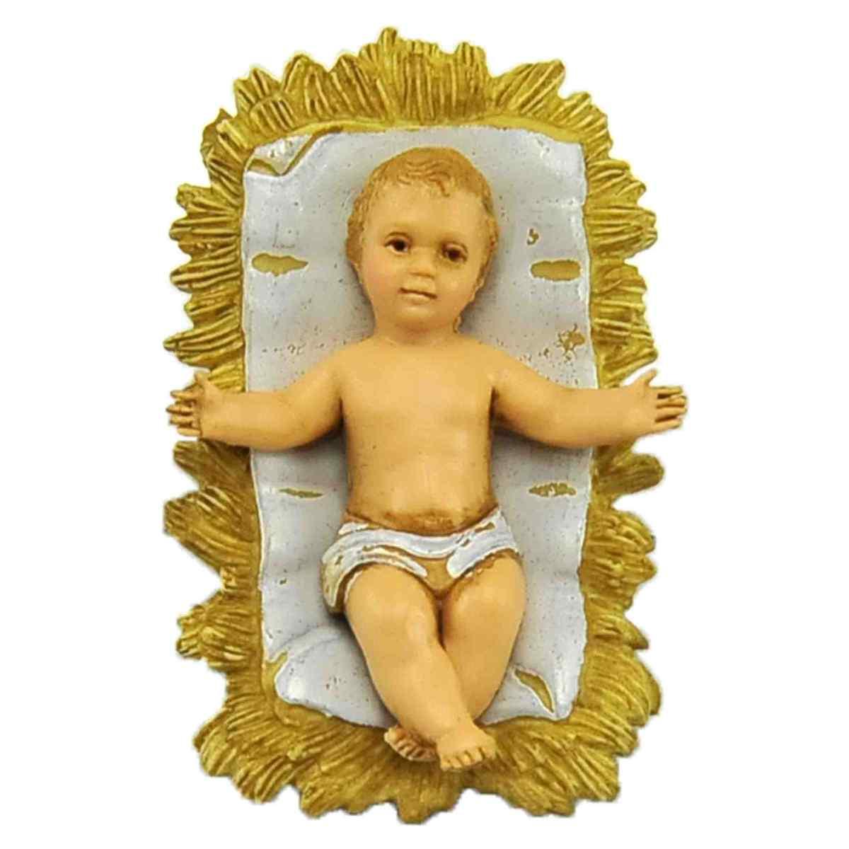 Statua presepe 10 cm natività set 6 pz